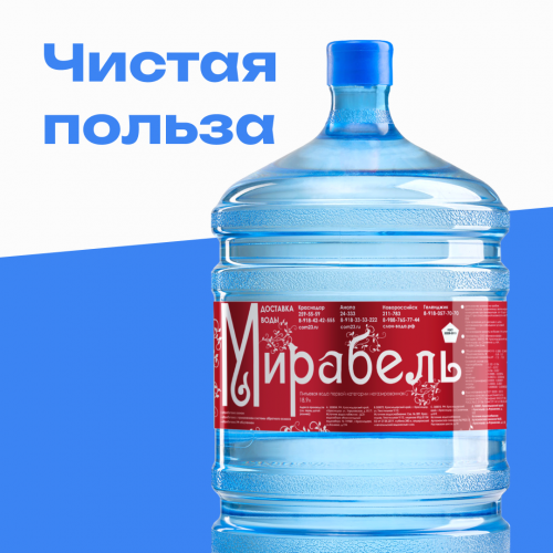 Насладитесь полезной и чистой водой!